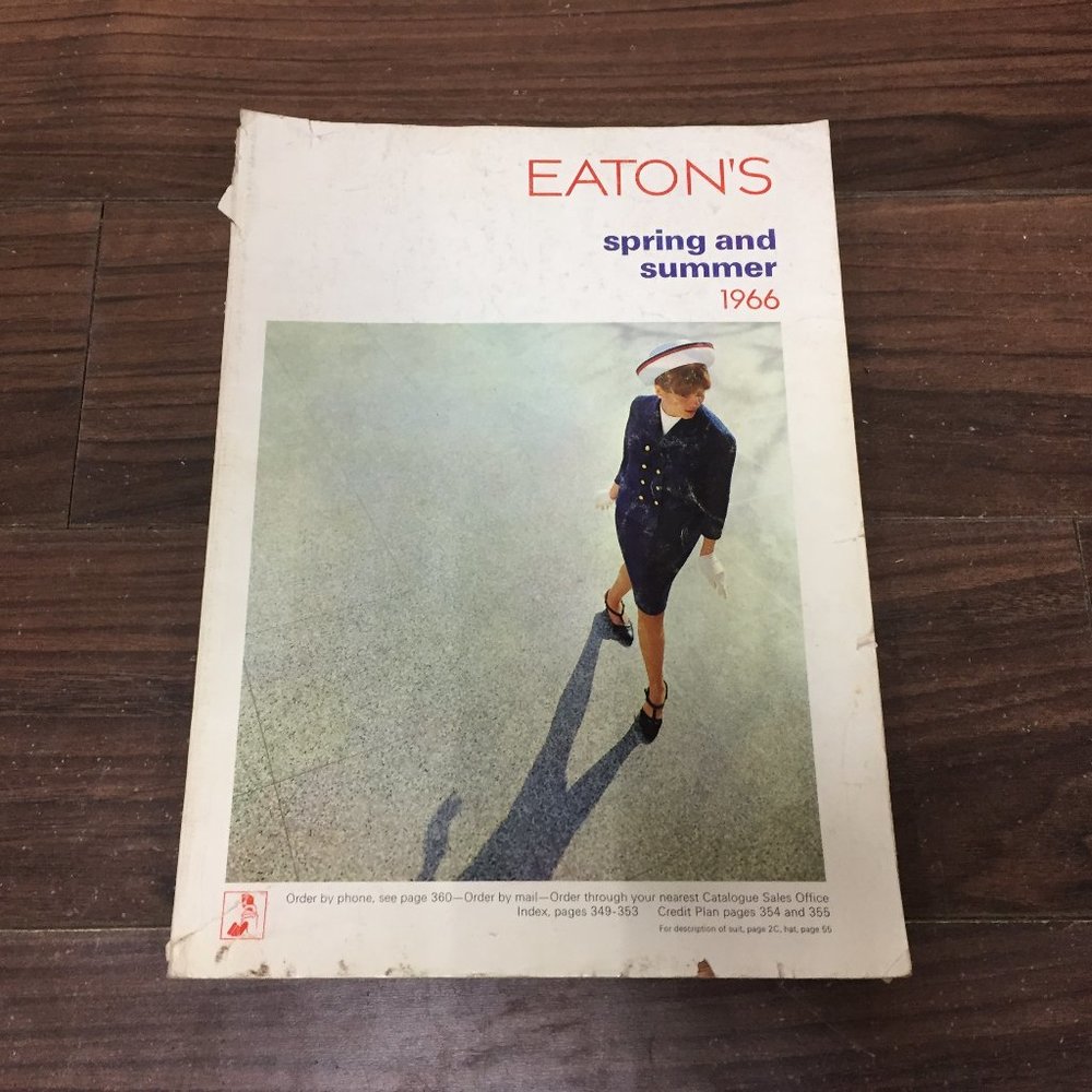 1966 Eaton's Spring and Summer Catalog Canada